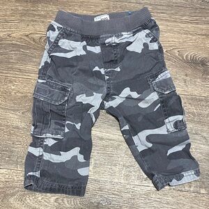 Children’s Place Gray Camo Kids Cargo Pants
